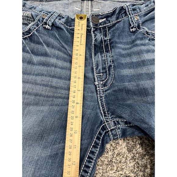 BKE Derek Shorts Size Denim‎ Jorts Heavy Stitch (1691) - Picture 4 of 8